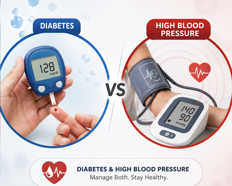 Diabetes and High Blood Pressure