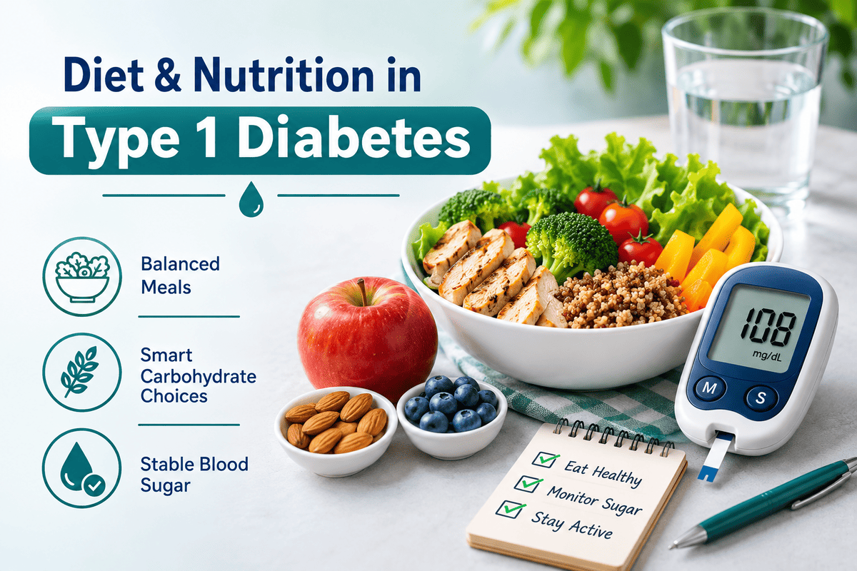 Diet and Nutrition in Type 1 Diabetes